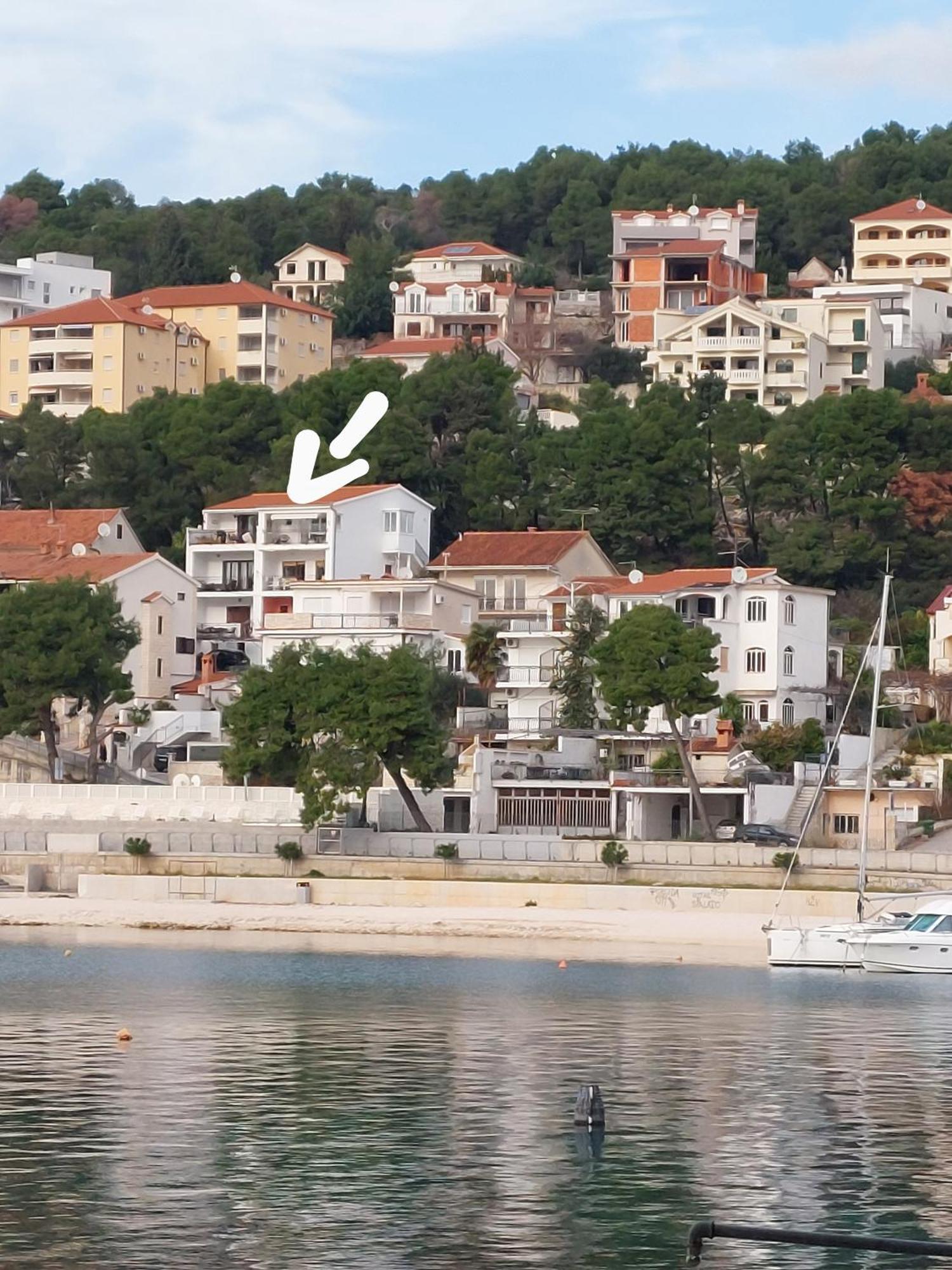 Apartment Kristina Trogir Eksteriør billede